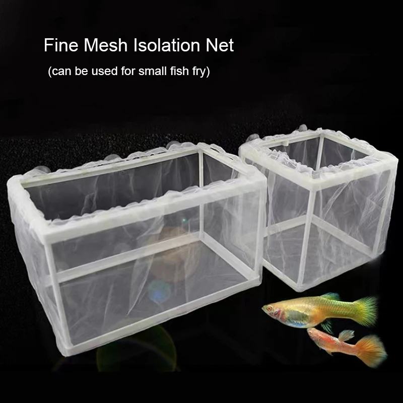 

Dense Aquarium Fish Breeding Isolation Box Fish Tank Aquarium Breeder Hatching Incubator Fish Tanks Isolator Accessories Plastic