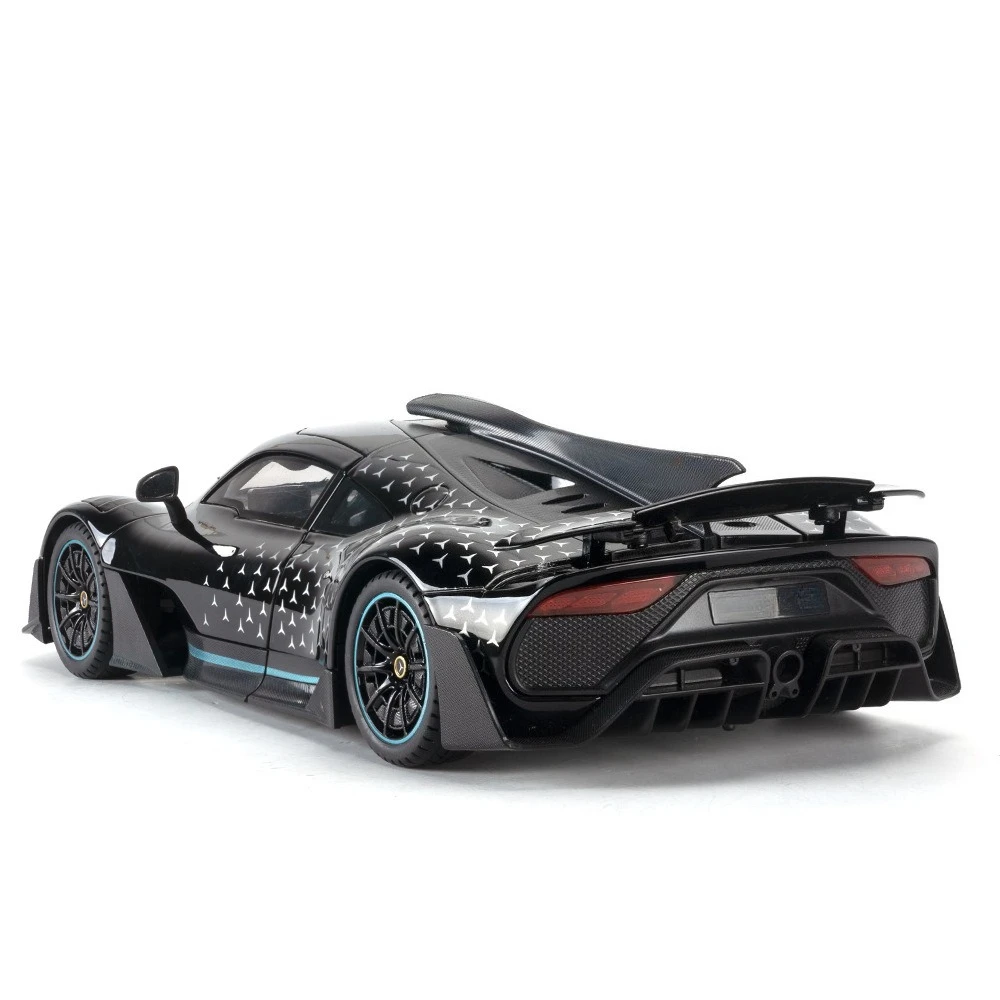 

1:18 ONE Supercar Alloy Metal Dieacst Model Car Sound And Light Children's Toy Car Collectibles Gift For Boy