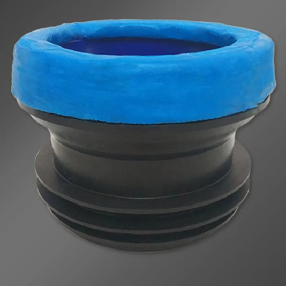 

1Pcs Thickening Toilet Sealing Ring Premium Rubber Material Flexible Durable Odor-Resistant Drain Sealing Ring Blue