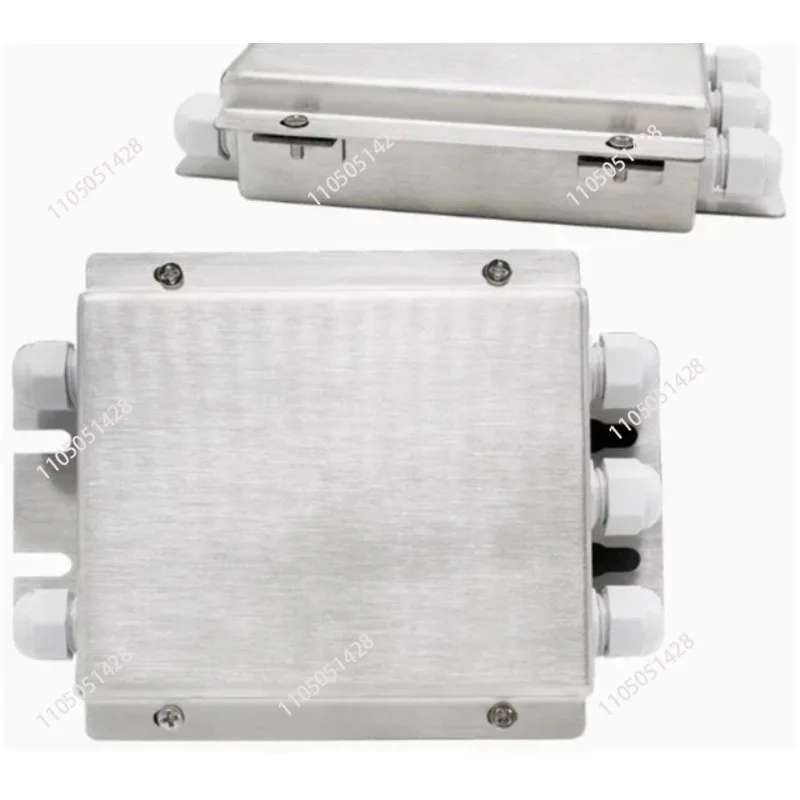Load Cell Junction Box Meter For Bucket Crane Sum Of Weight Total Force Stainless Steel Material Ip68 JBX-4/6/8