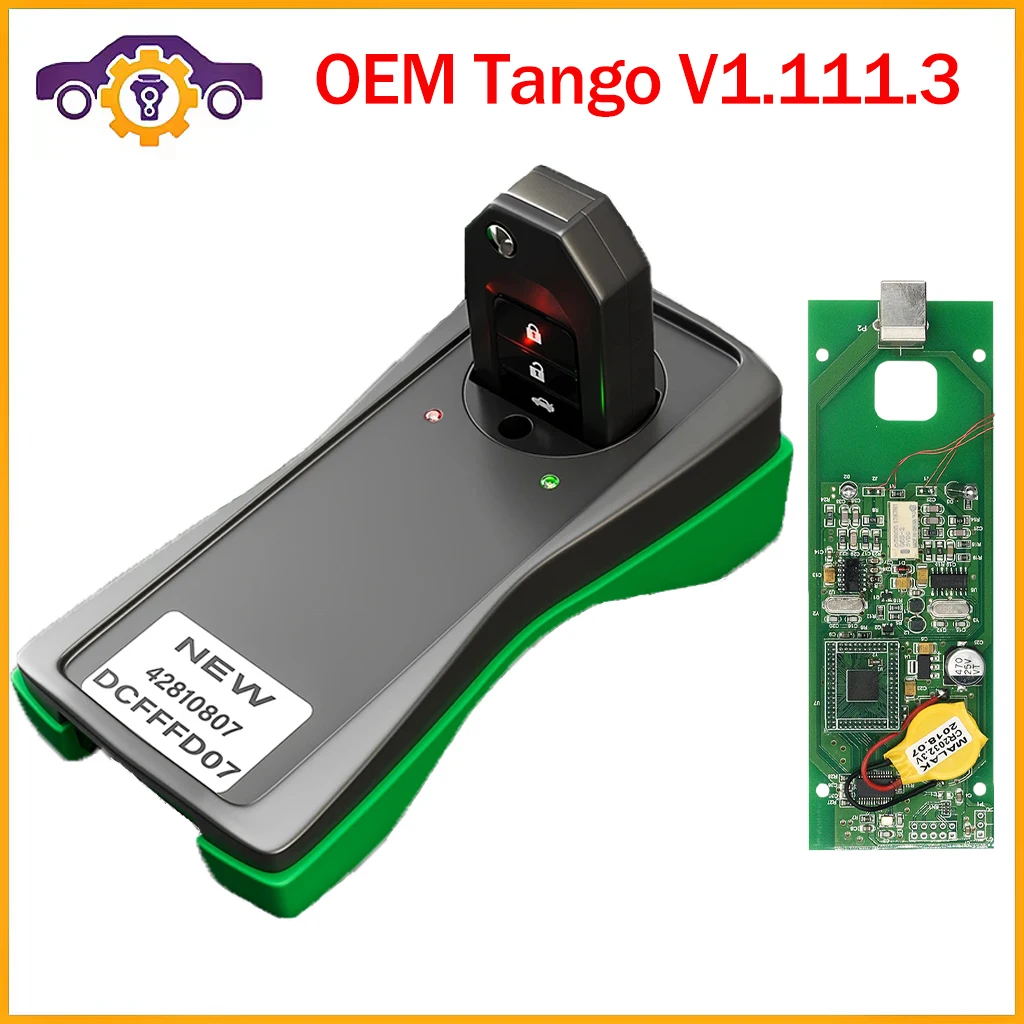 2024 New Tango Key Programmer OEM Tango With Software OBD2 Tango V1.111.3 Auto Transponder Chip Key Maker Copy Scanner HW 4.8