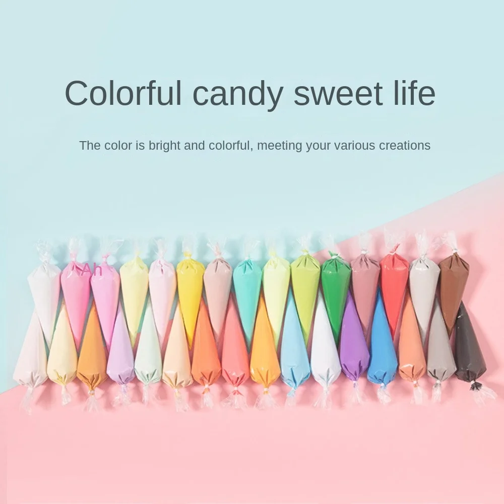 Colle de crème d'imitation, fausse colle d'argile fouettée, argile douce, colle d'argile faite à la main, en sacs, 31 couleurs, gomme crème