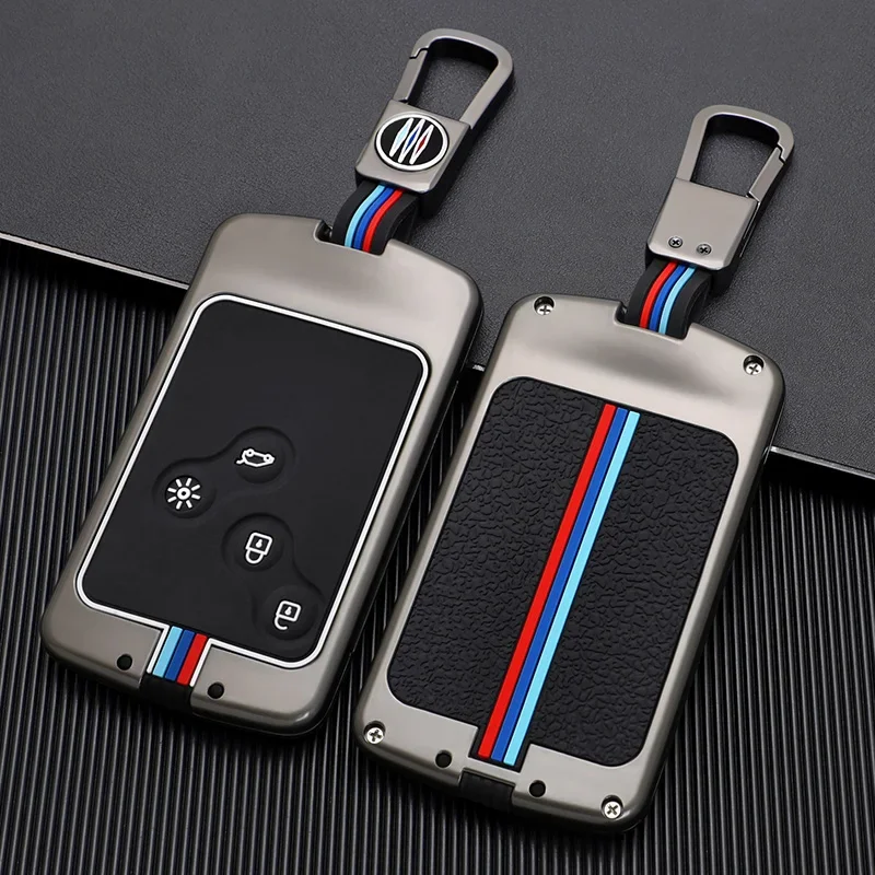 Zinc Alloy Car Key Case Cover For Renault Koleos Kadjar Scenic Megane Sandero Espace Clio Captur Kangoo Laguna Talisman Twingo