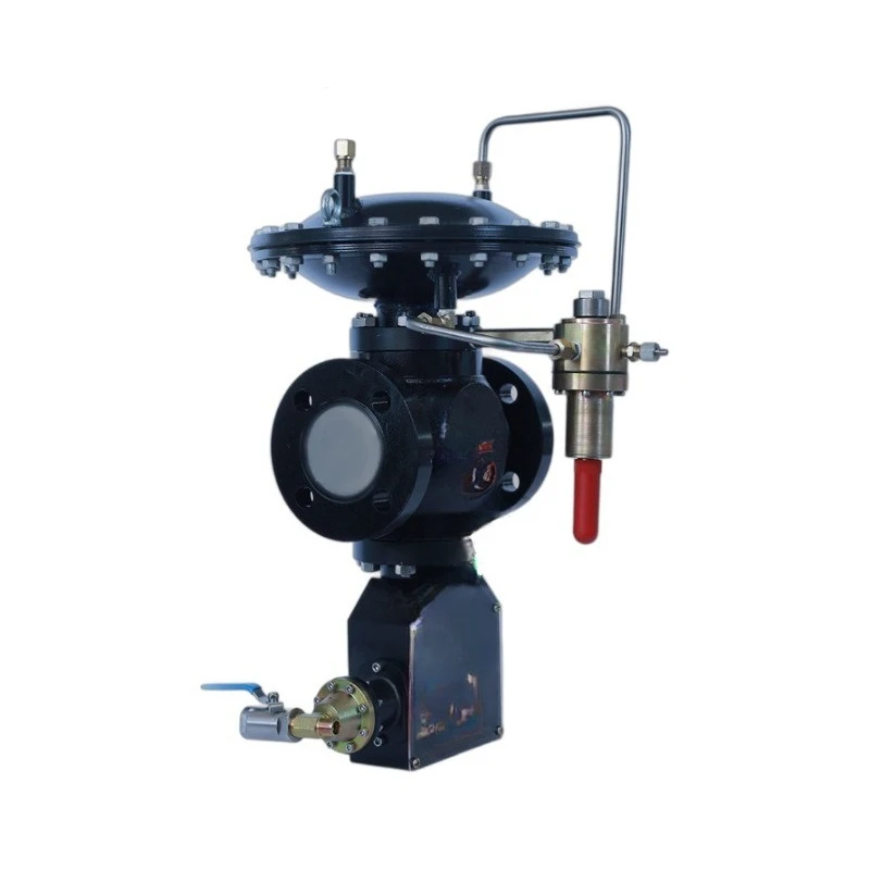 High pressure natural gas valve pressure reducing valve leak prevention gas regulator pressure regulating valve