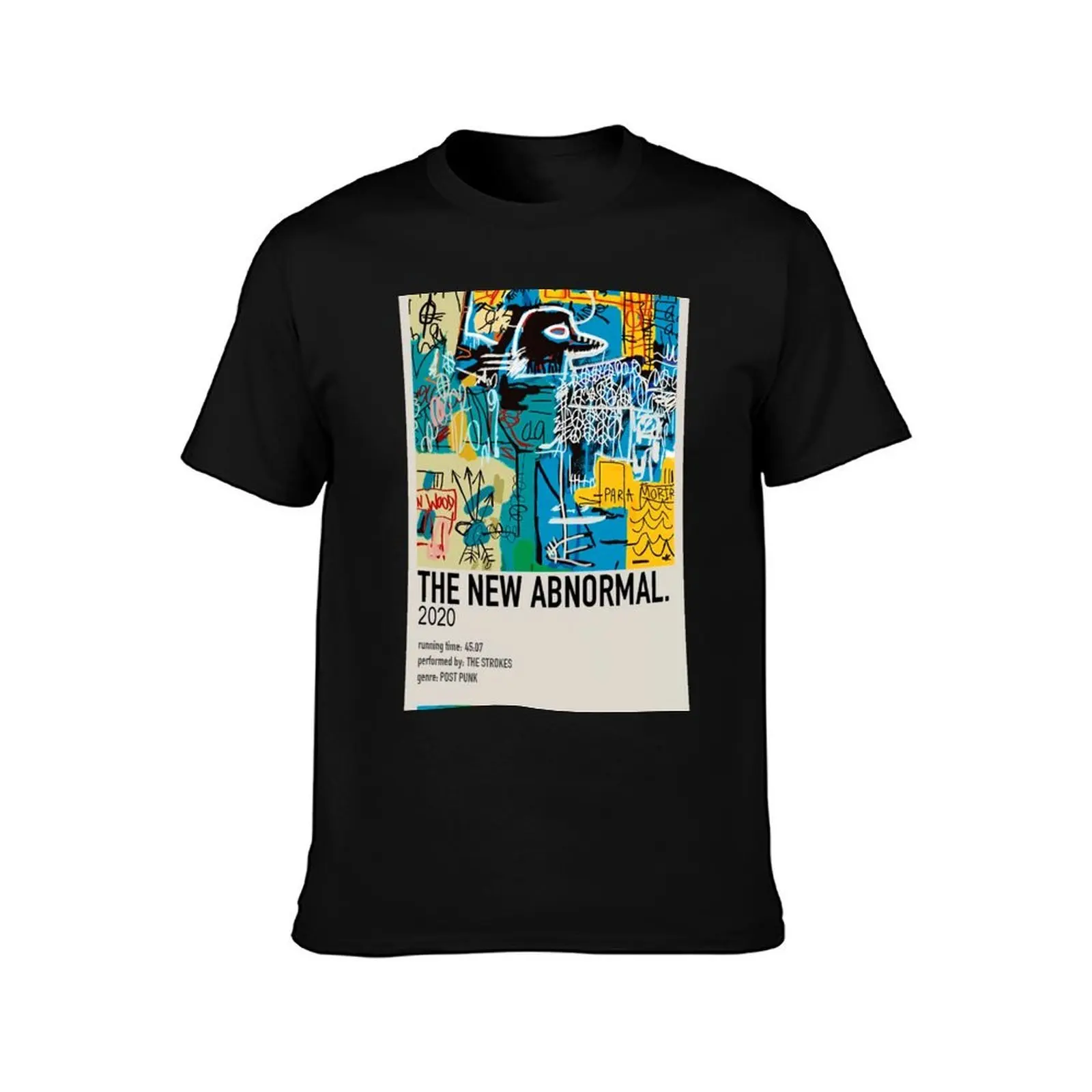 The Abnormal T-Shirt, Summer Casual Cotton Tee, Oversized Streetwear Tops, Vintage Graphic Print, Loose Fit Short Sleeve