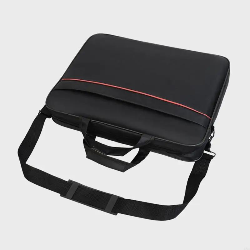 D0UD 15.6 pulgadas bolsas portátiles portátiles para llevar para computadora Hompishbag hombro