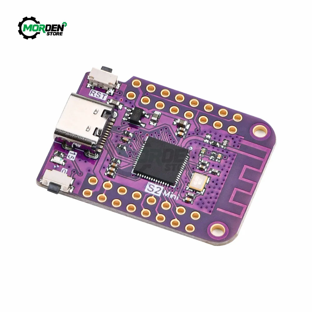 5PCS ESP32 S2 WiFi Relay Board Based ESP32-S2FN4R2 ESP32-S2 4MB Flash Type-C Connector Compatible with MicroPython Power Supply