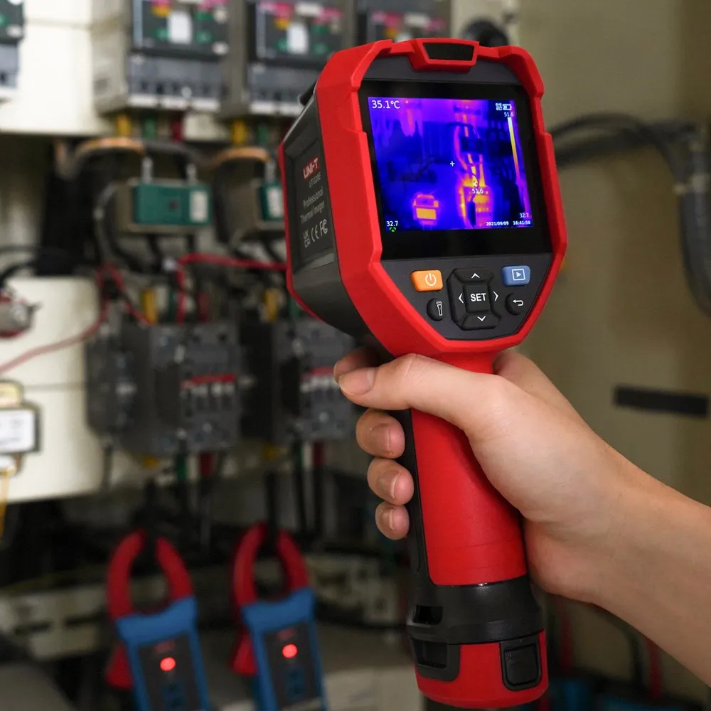 UNI-T UTi320E UTi260E جهاز تصوير حراري بالأشعة تحت الحمراء عالي الدقة كاميرا حرارية محمولة PCB كشف تسخين الأرضية