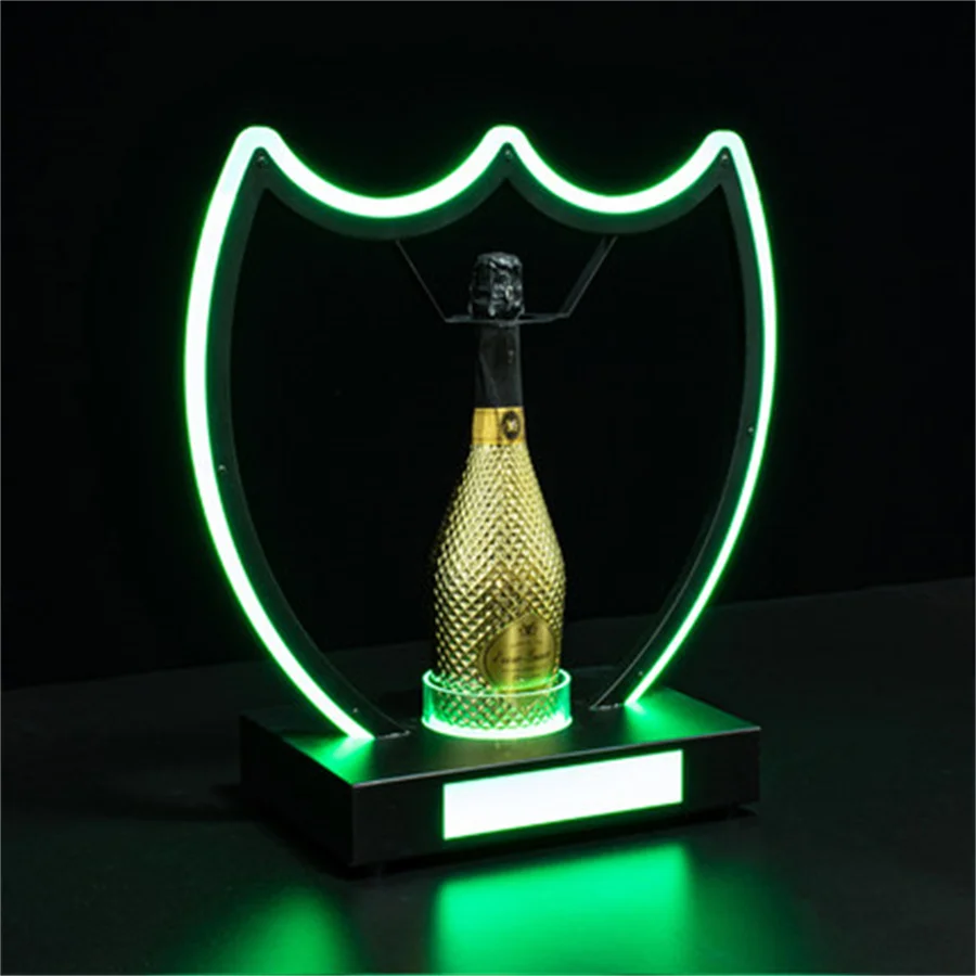 

Rechargeable Acrylic Led Glorifier Display Vip Bottle Presenter Champagne Cocktail Drinkware Presenter for Nightclub Bar Decor