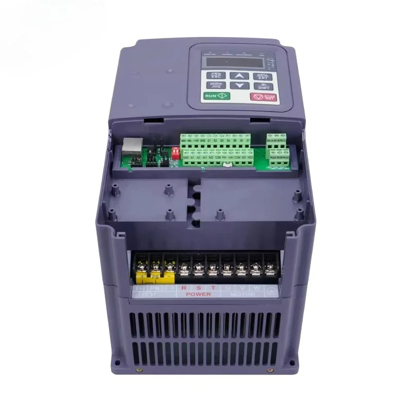 High Performance 0.75kw Vfd 220v Input 3-phase 380v Output 4kw Frequency Converter for Ac Motor 1.5kw 2.2kw Single