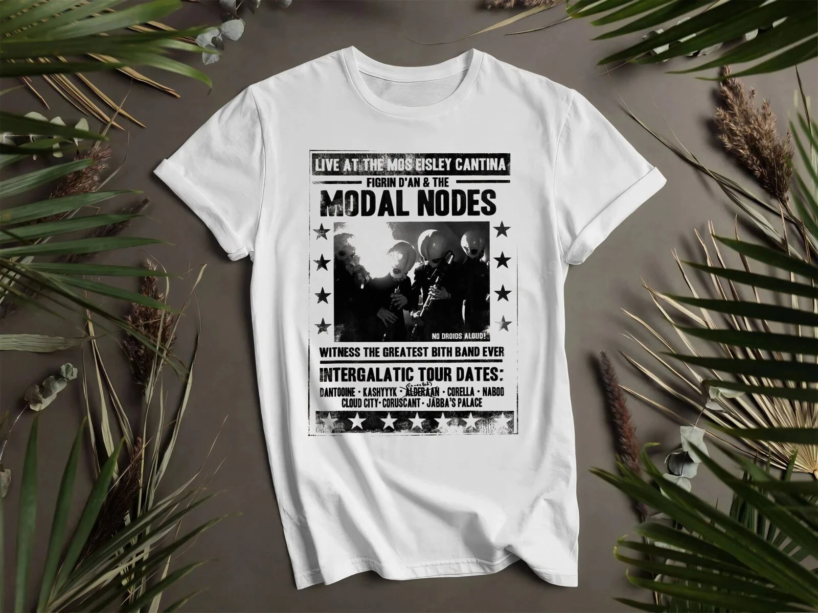 Star Wars The Cantina Band Poster T-shirt T Shirt Men Women Unisex Tshirt