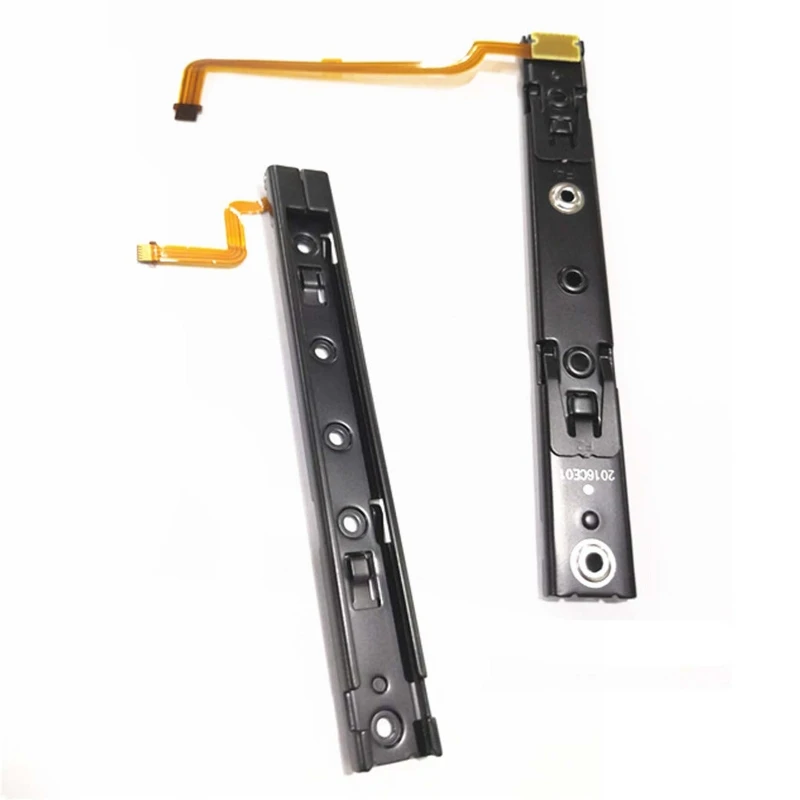 2Pcs L Slide Left Right Sliders Railway Replacement for Switch Console Controller Rebuild Track Slider With