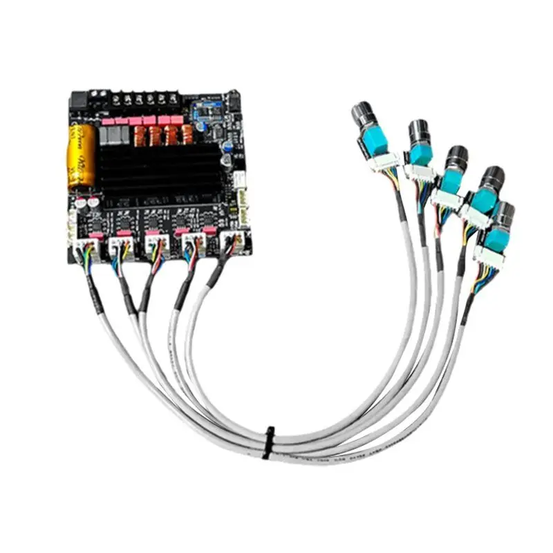 

A23F-TB21Q QCC3034+TPA3116 Плата цифрового Bluetooth-усилителя 2.1-канальная с поддержкой APTX, для сабвуфера, 2X50W+100W, аудиоусилитель