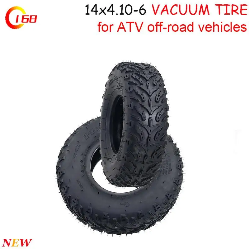 ATV Tire 145/70-6 14X5.00-6 13X5.00-6 four wheel vehcile Fit for 50cc 70cc 110cc Small ATV Front Or Rear Wheels