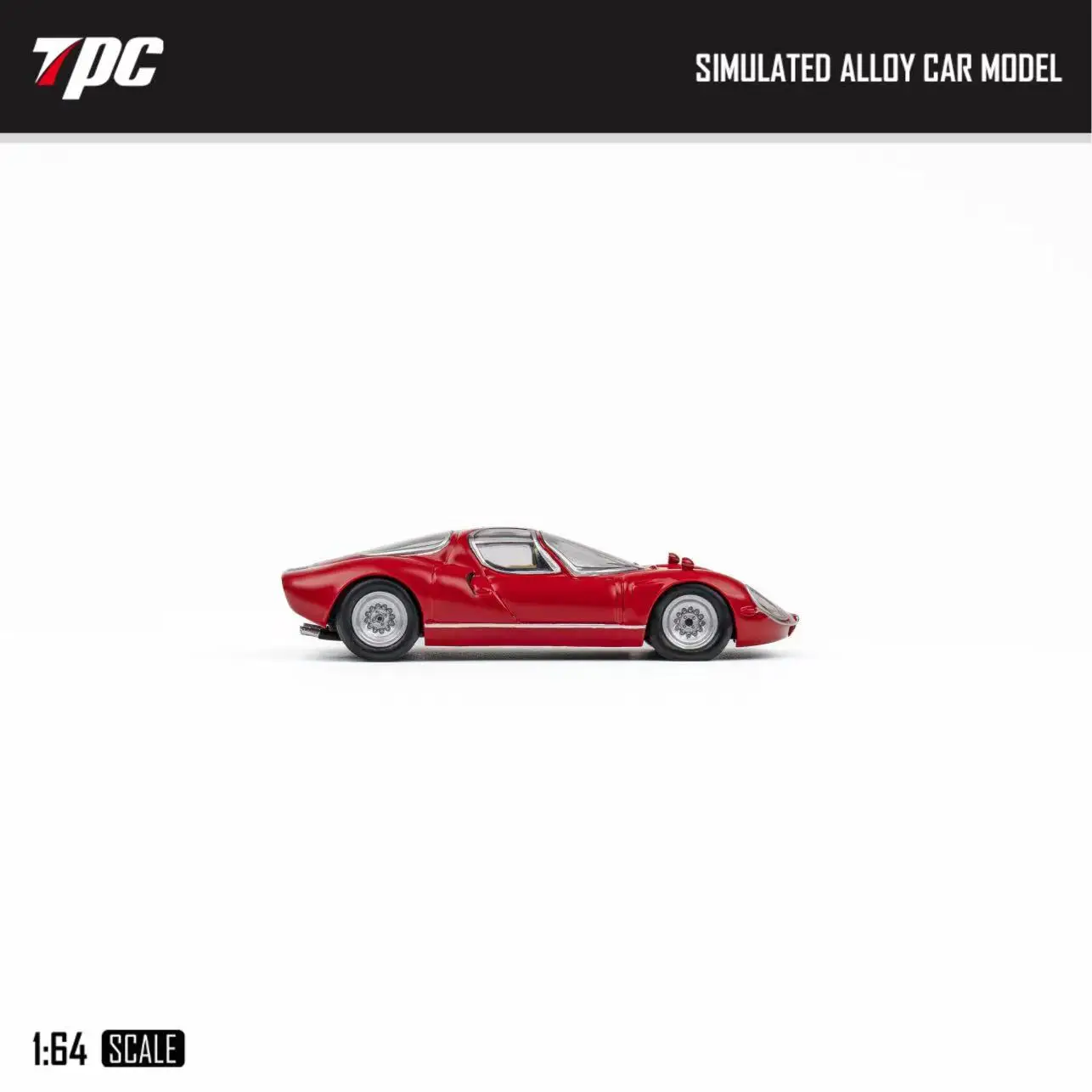 **Preorder**TPC 1:64 Romeo Tipo 33 Stradale Red Diecast Model Car