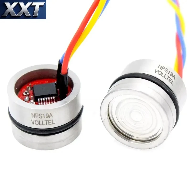 XXT Digital Pressure Collection Unit I2C Interface Dual Liquid Air Medium High Accuracy Industrial Environment Measuring Gear