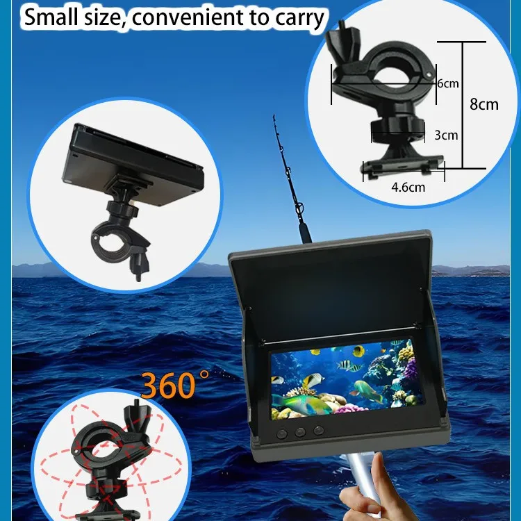 특수 앵커형 수중 고화질 카메라 야간 투시 수중 카메라 프로브 신형 야외 어군 탐지기 하이테크