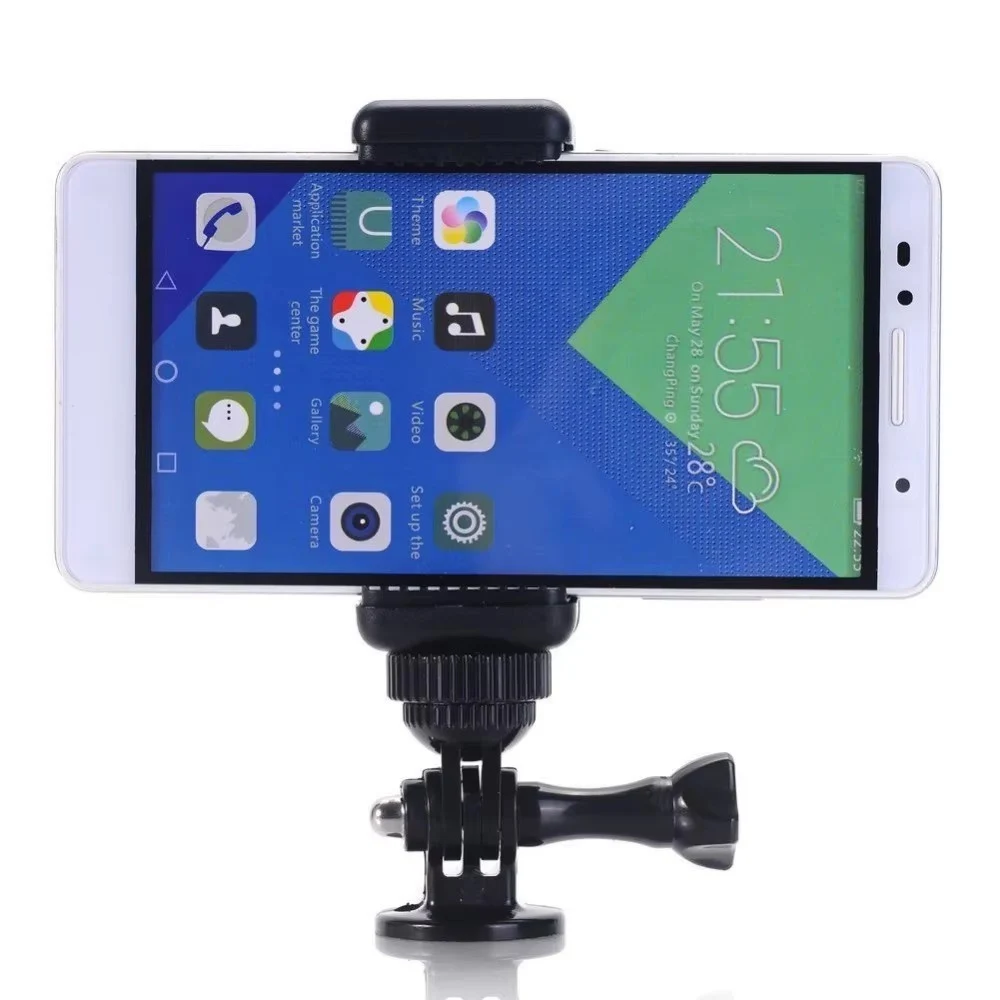 휴대폰 삼각대 어댑터, 범용 스마트폰 홀더/GoPro 스타일 마운트 부착, 1/4 나사산 gopro 유닛, 1/4-20 부품