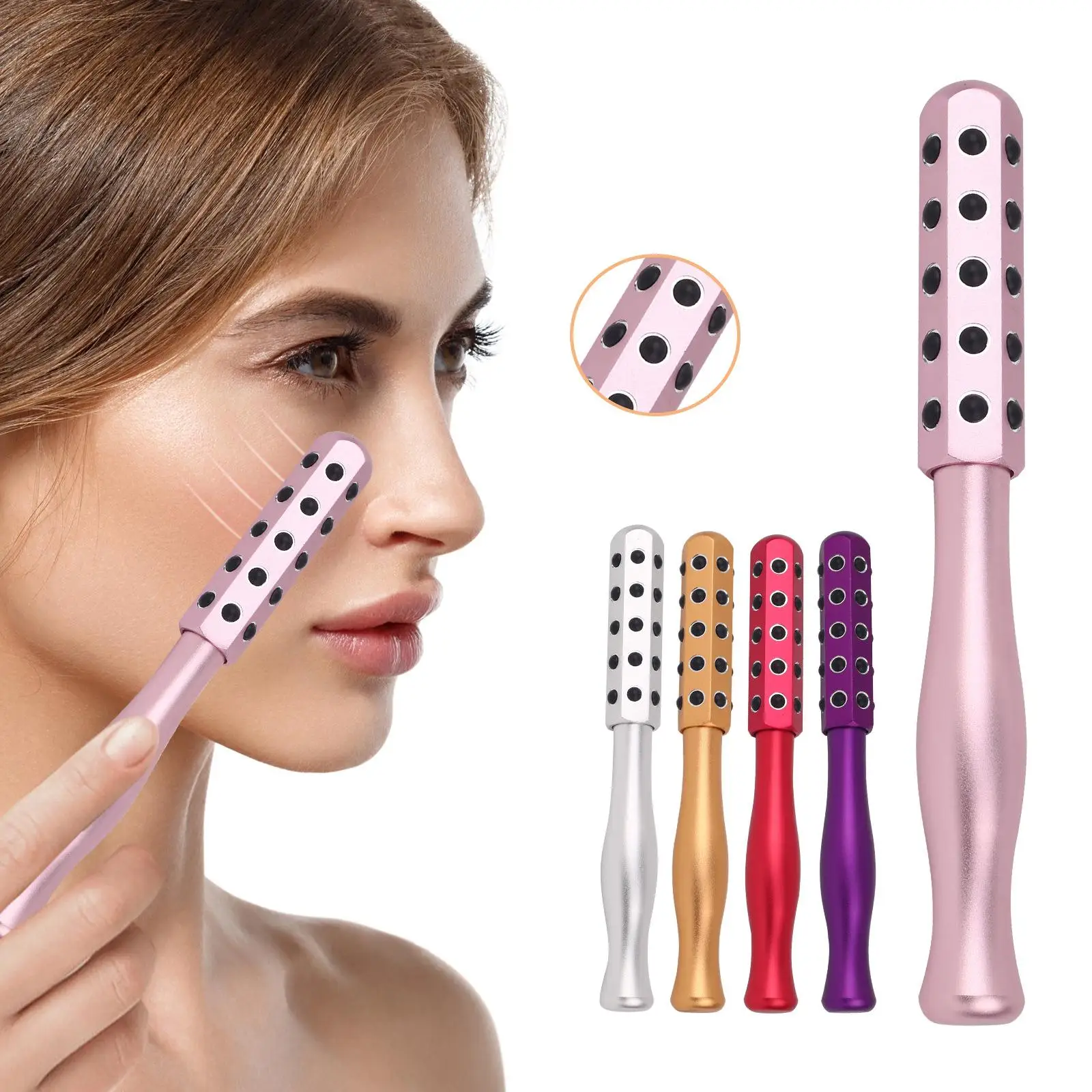 

Facial Lifting Muscle Relaxing Roller Eye Skin Tool