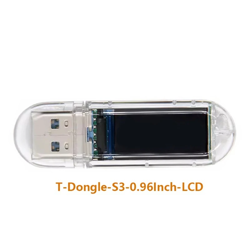 T-Display Nerdminer T-Dongle-S3 With LCD Bitcoin Hashrate 70KH/S 16M Flash Support Wifi Bluetooth Tfcard USB