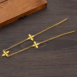 Gold Color Ethiopian Classic Jewelry Head Chain Dubai Wedding Bride Gifts #061