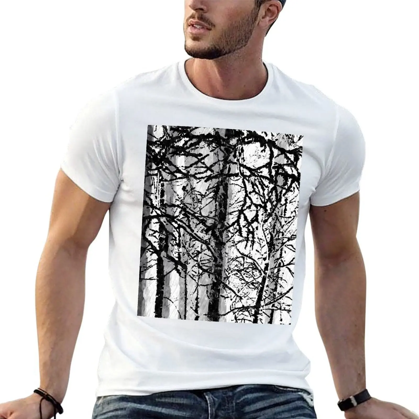 

Birches T-Shirt man t shirts cotton funny t shirts cotton T-Shirt
