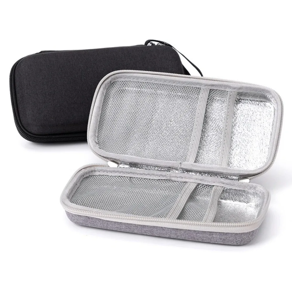 

Waterproof Insulin Cooling Bag Shockproof Thermal Insulated Insulin Vial Storage Case Dust-proof Insulin Organizer Travel Case