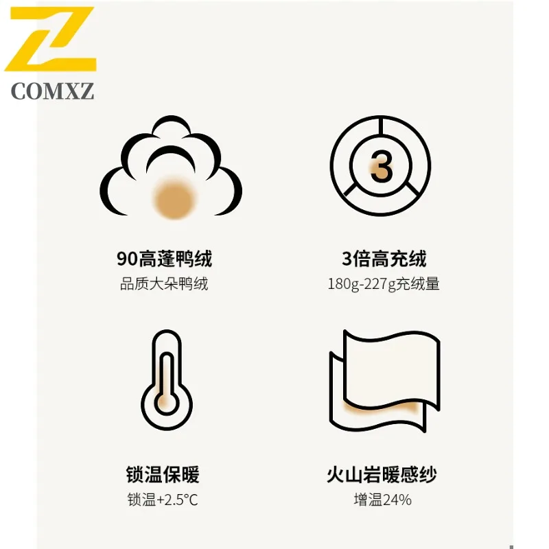 الخريف الرجال الوقوف طوق أسفل سترة بيضاء بطة ريشة سميكة جاكيت بلا إكمام مقاوم للماء يندبروف مناسبة التخييم الصيد #6