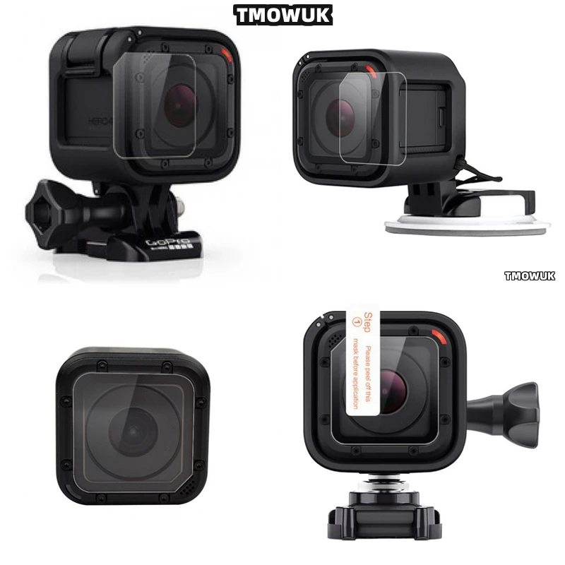 

For GoPro HERO5 Session HERO 4 5, Top Quality 9H Tempered Glass Screen Protector