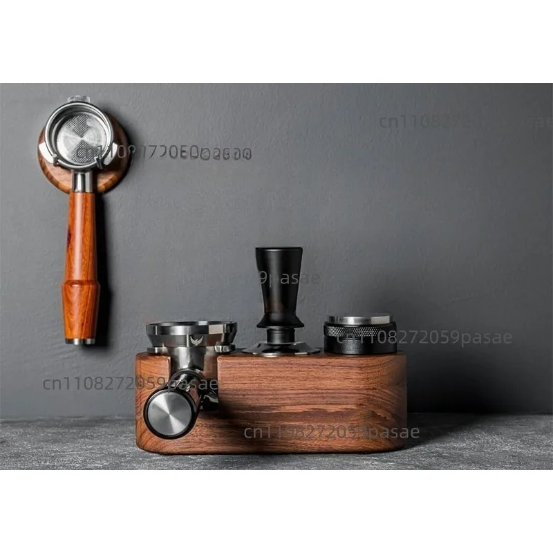 Coffee Tamper, Wooden Hand-ground  Tamping Tool Base, Wooden  Tool Storage Base,  Tamping Base