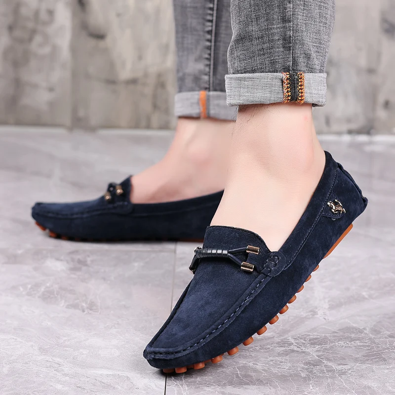 MAEDEF Schuhe Herren Größe 37-48 Luxus Mann Müßiggänger Weiche Heißer Verkauf Mokassins Hohe Qualität Schuhe Casual Fahren Wohnungen Penny männlichen Schuhe – Detail 21