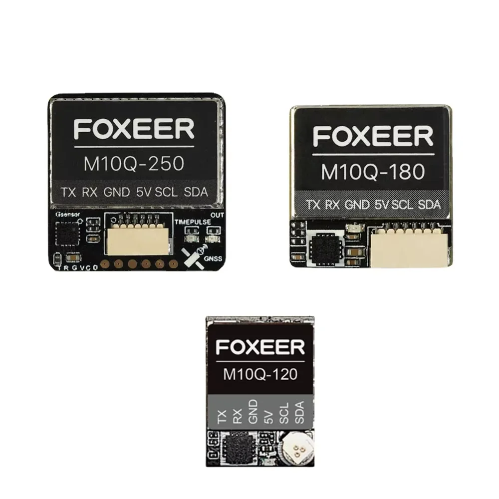 

Foxeer M10Q-120 / M10Q-180 / M10Q-250 M10 Dual GPS Built-in QMC5883 Compass Ceramic Antenna for RC Airplane FPV Drone