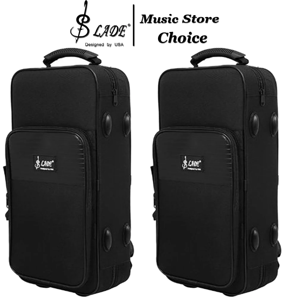 Trumpet Gig Bag Padded Waterproof Oxford Cloth Trumpet Case with Shoulder Straps for Bb Trumpet Storage Protection Storage Bag