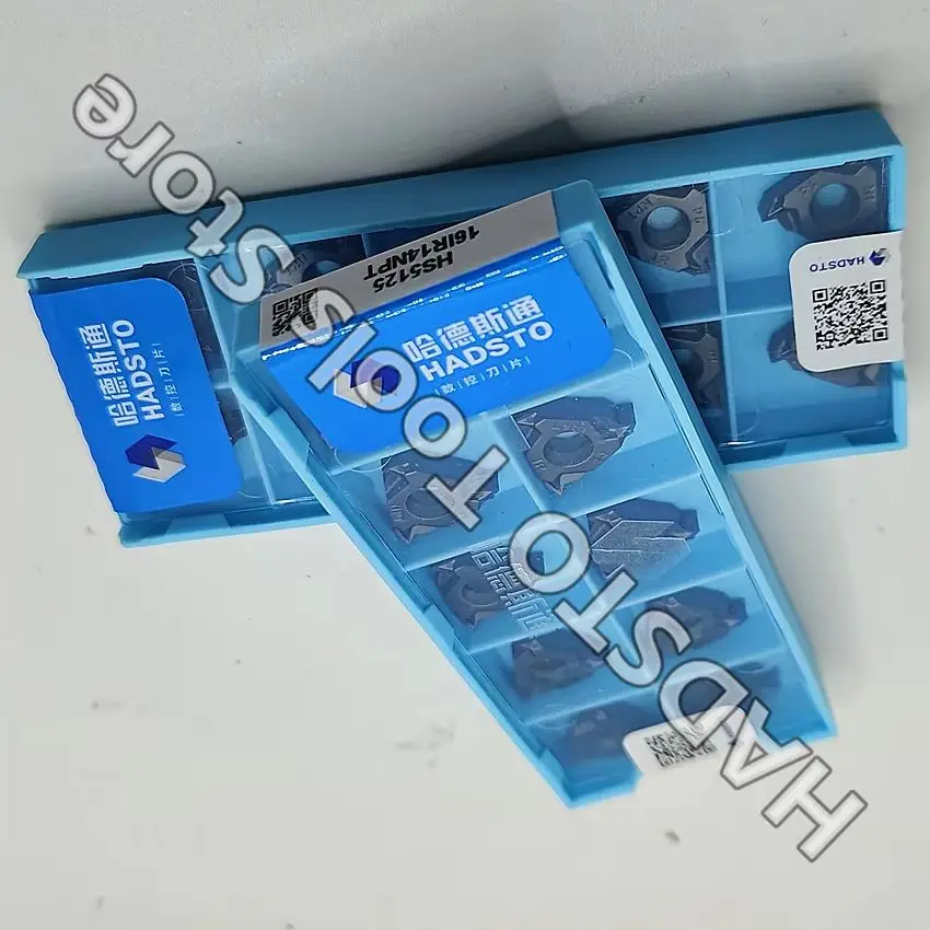 

16IR14NPT HS5125/16IR14NPT HS5225 HADSTO CNC blade carbide inserts Threaded insert 10pcs/1box