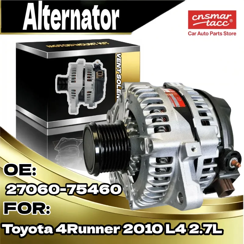 

Генератор переменного тока для Toyota 4Runner 2010 L4 2.7L с 7 канавками 100A 12V по часовой стрелке 2706075460 1042101000