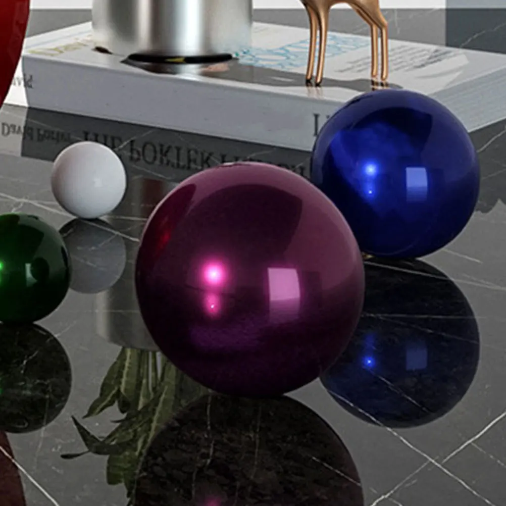 

Shiny Mirror Polished Stainless Steel Gazing Ball Decorative Reflective Sphere For Garden Outdoor Patio Lightweight Portable