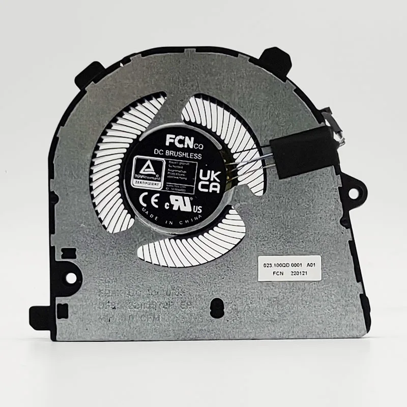 New Laptop  Fan Cooler For Dell  Geekom Mini Pc It11 03K0V6 DFS5K2215572P FPAK 023.100QD.0001 03K0V6 3K0V6 DC 5V  0.5A