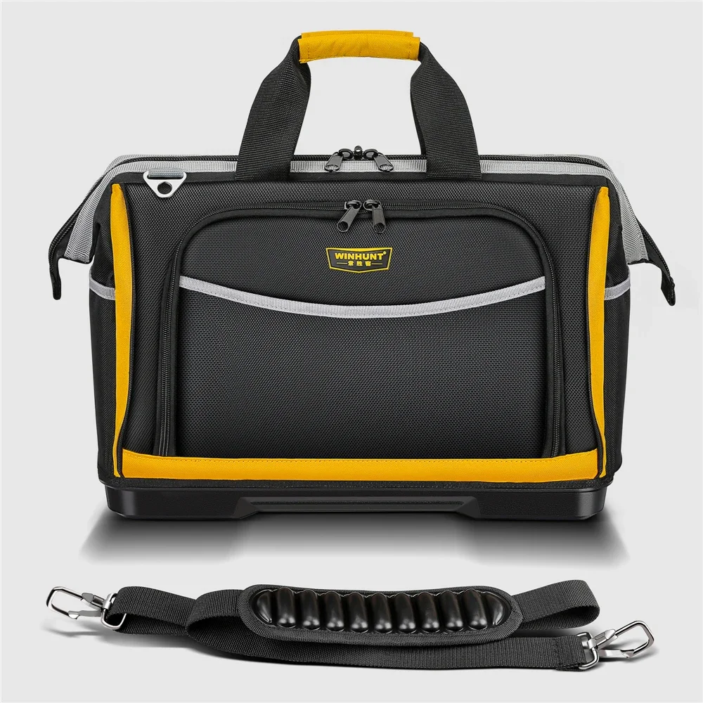 Imagem -02 - Ferramenta Impermeável Multifuncional Bolsas Profissional Zipper Layer Grande Capacidade Oxford Pano Eletricista Organizador