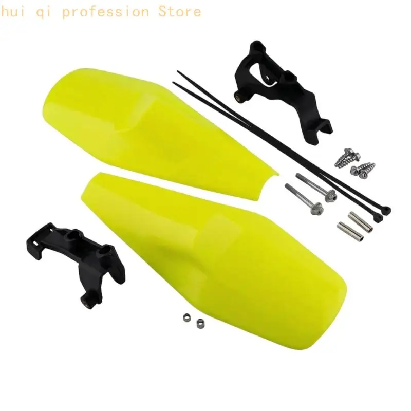 Handschutz-Kit für die vordere Handabdeckung, Paar Windabweiserschalen mit Montagehalterungen für HVQ TE FE 250 Trail Dust – Detail 2