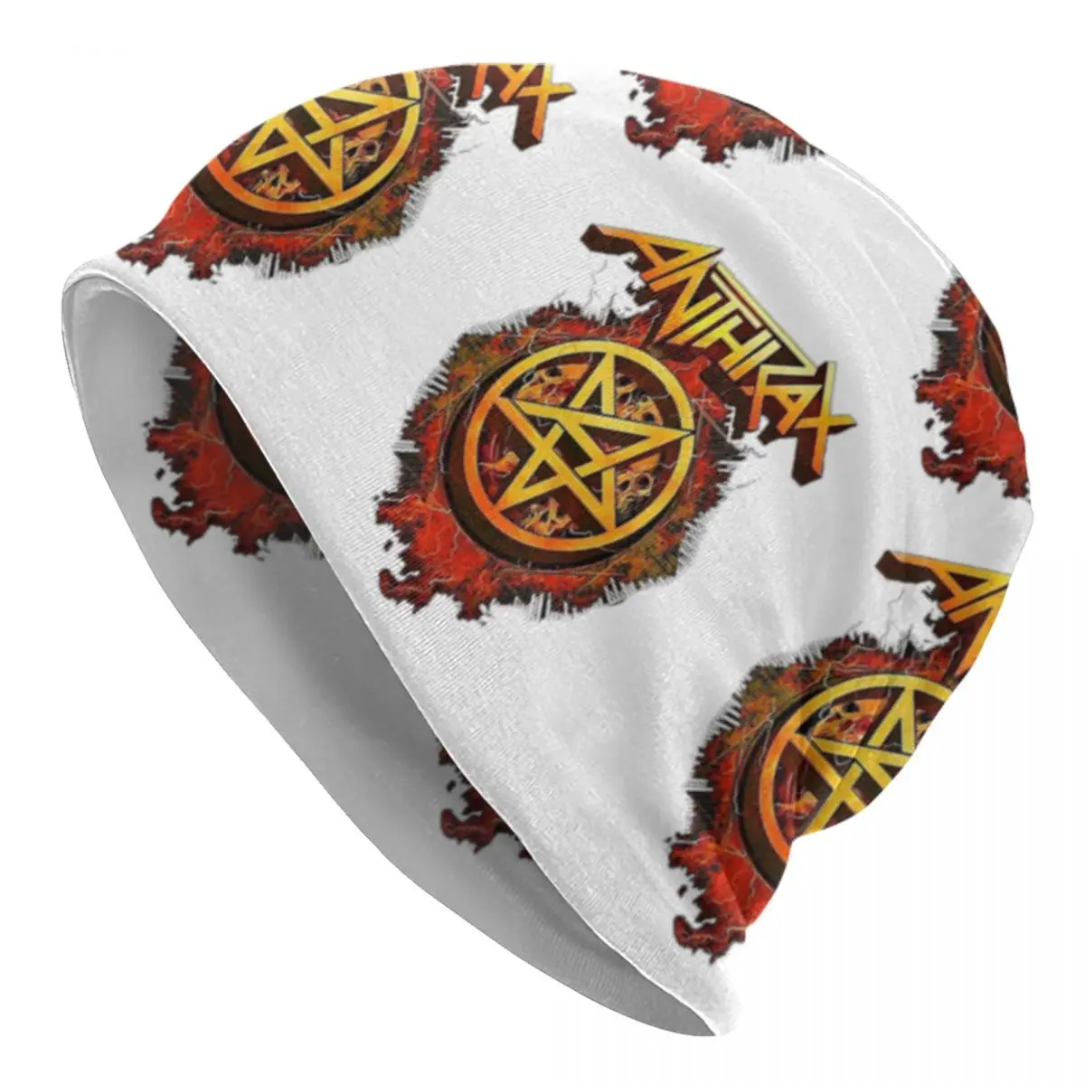 Imagine Cute Men and women Pullover Cap ANTHRAX Beanies Hat For Men And Women Print Bonnet Hats