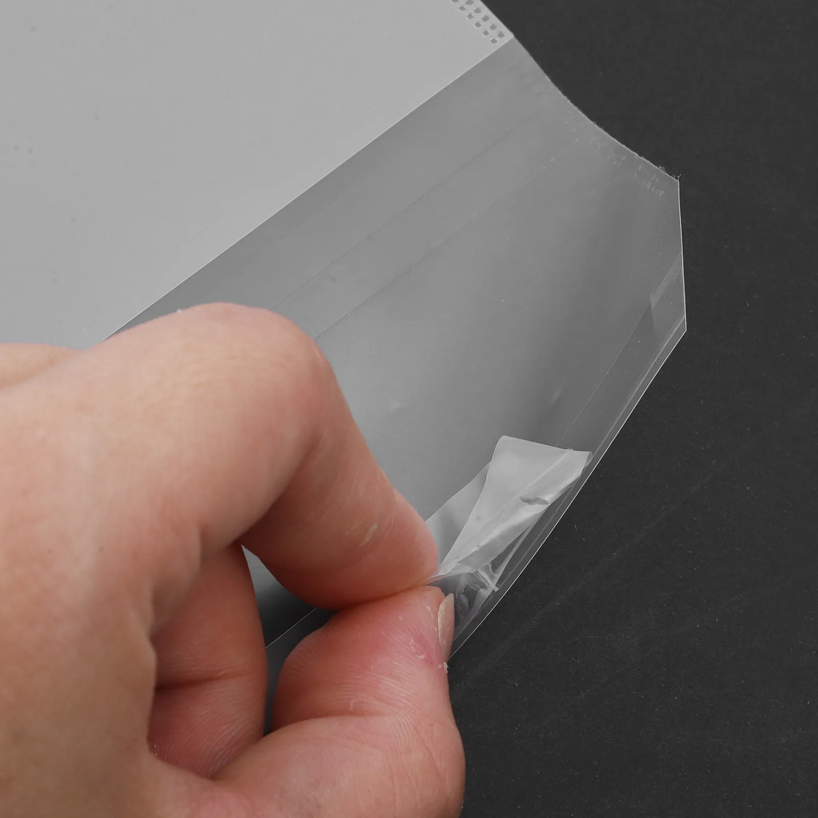 Protector de cubierta de libro transparente, funda de plástico impermeable, reutilizable, tamaño A4, para cuadernos escolares y de oficina, 10 Uds.