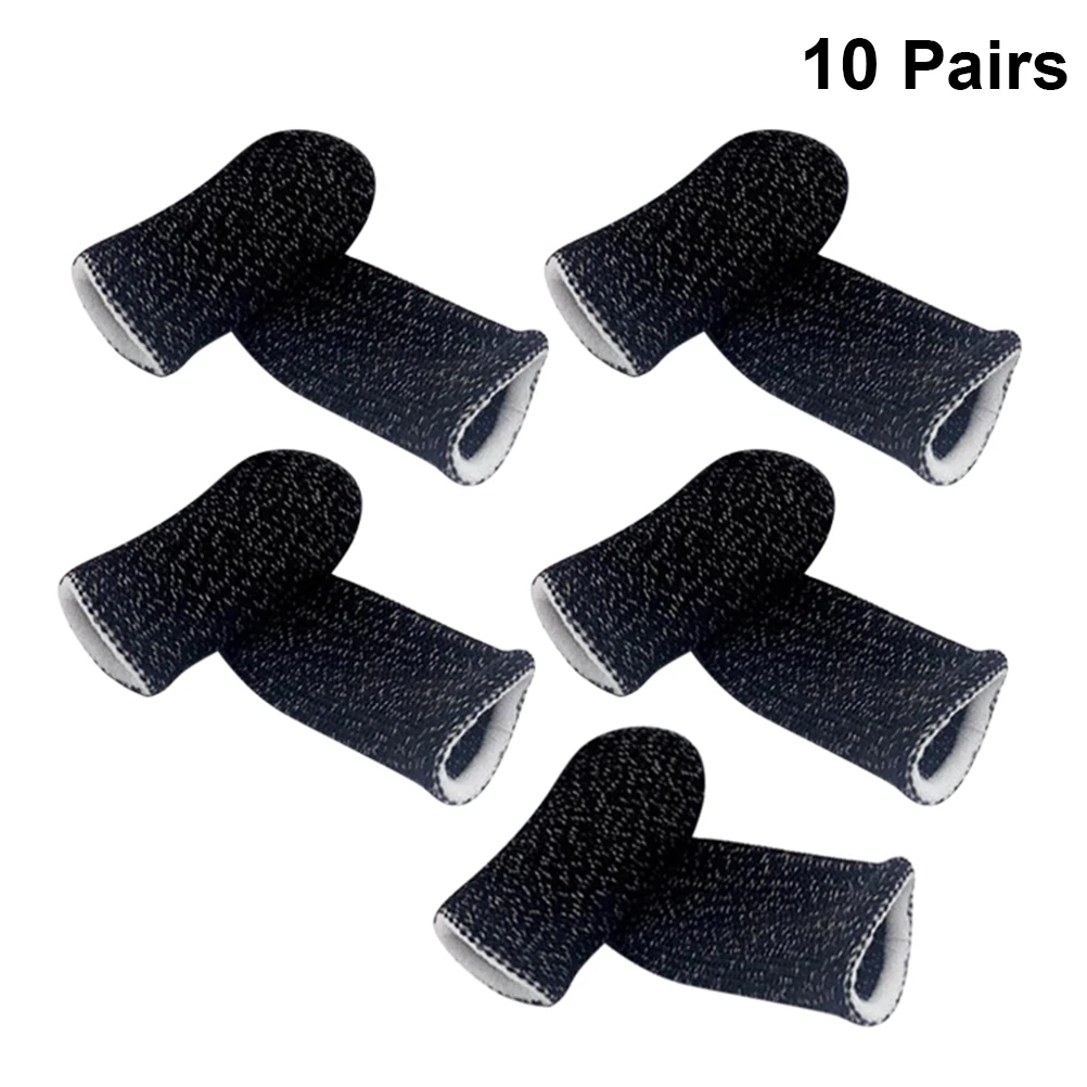 

10 Pcs Non-slip Finger Cots Sleeves for Phone Game Screen Touch Cover Mobile Accessories