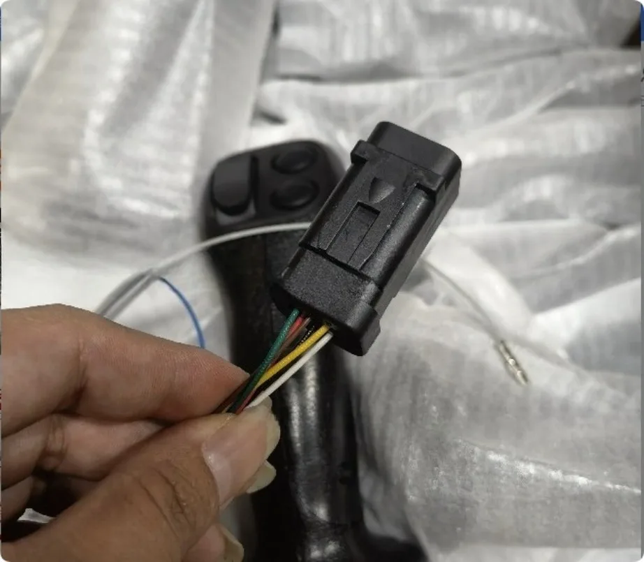 Control Lever Grip Assembly Rubber Handle For CAT SANY Zoomlion 320GC 320D 33v6D2GC Excavator