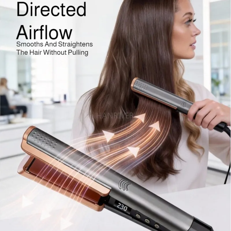 2in1 Hair Dryer & Ionic Hair Straightener For Home/Travel, Dual Function Styler With Ionic Technology, Hair Care,