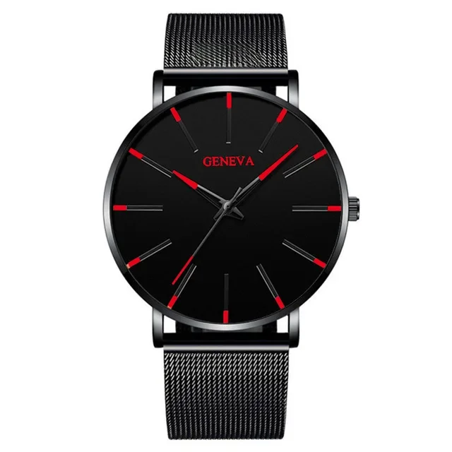 Fashionable Simple Business Men's Watch Wish Geneva Style Strap Casual Dress Watch For Men