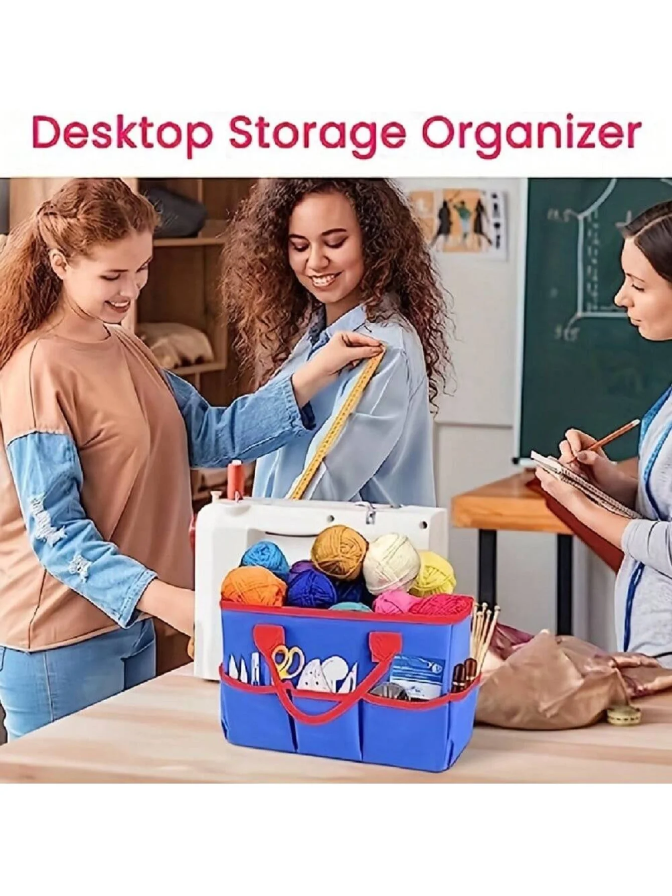 1PC handbag/Oxford cloth suitable for teachers to store books, homework, papers, teaching aids, etc./storage bag