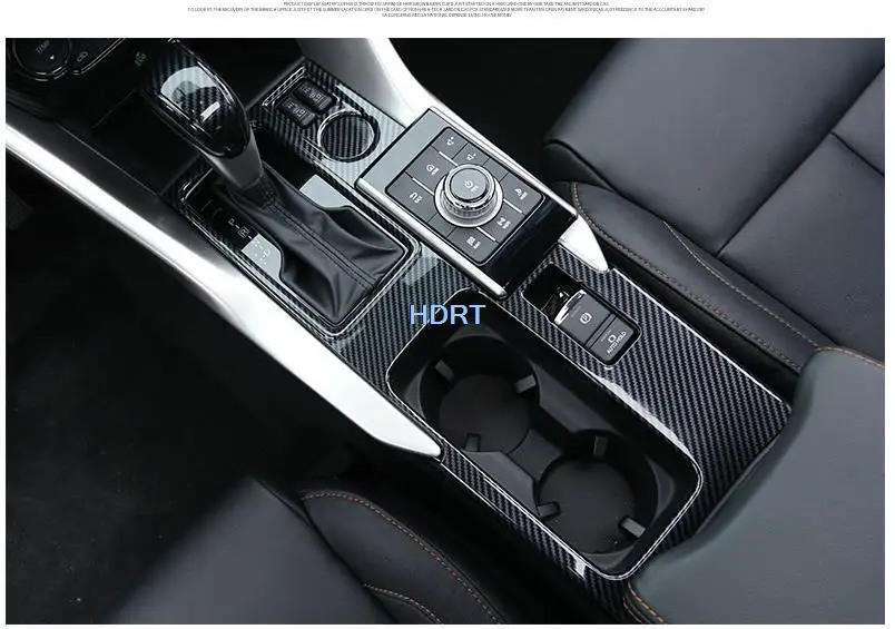 Suitable for Mitsubishi Eclipse Cross 2018 2019 Decoration of the panel of the central shift console Car interior accessories