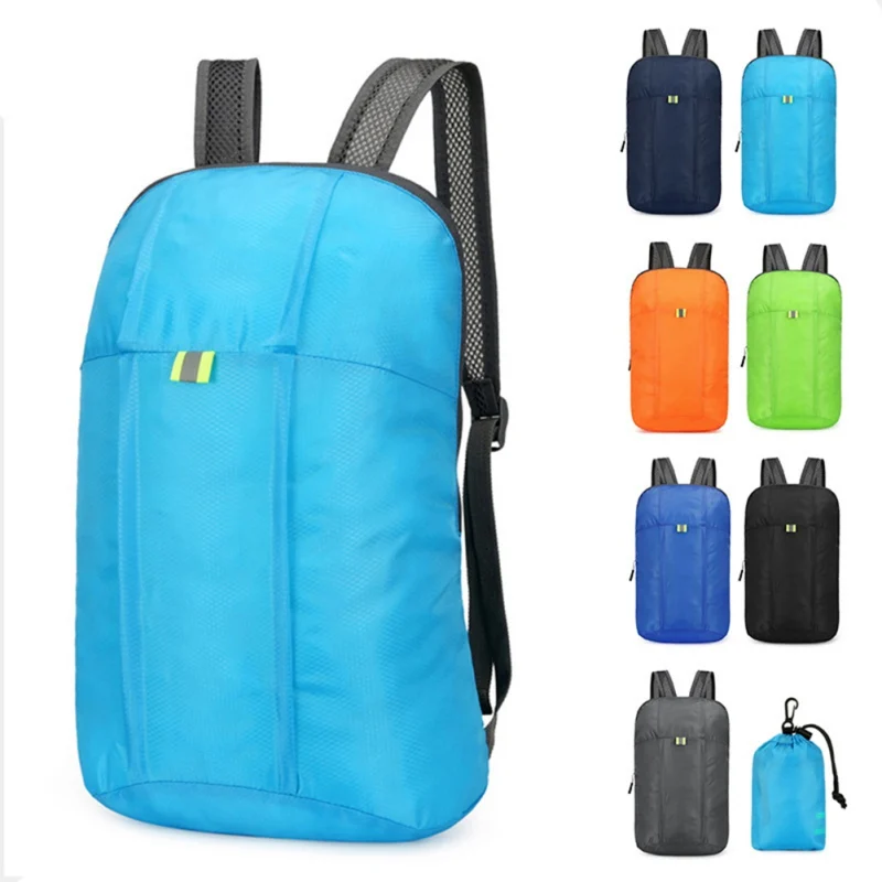 Unisex Leisure Unisex Sport Bag Backpack Waterproof Foldable Bag Outdoor Backpack Portable Camping Hiking Traveling