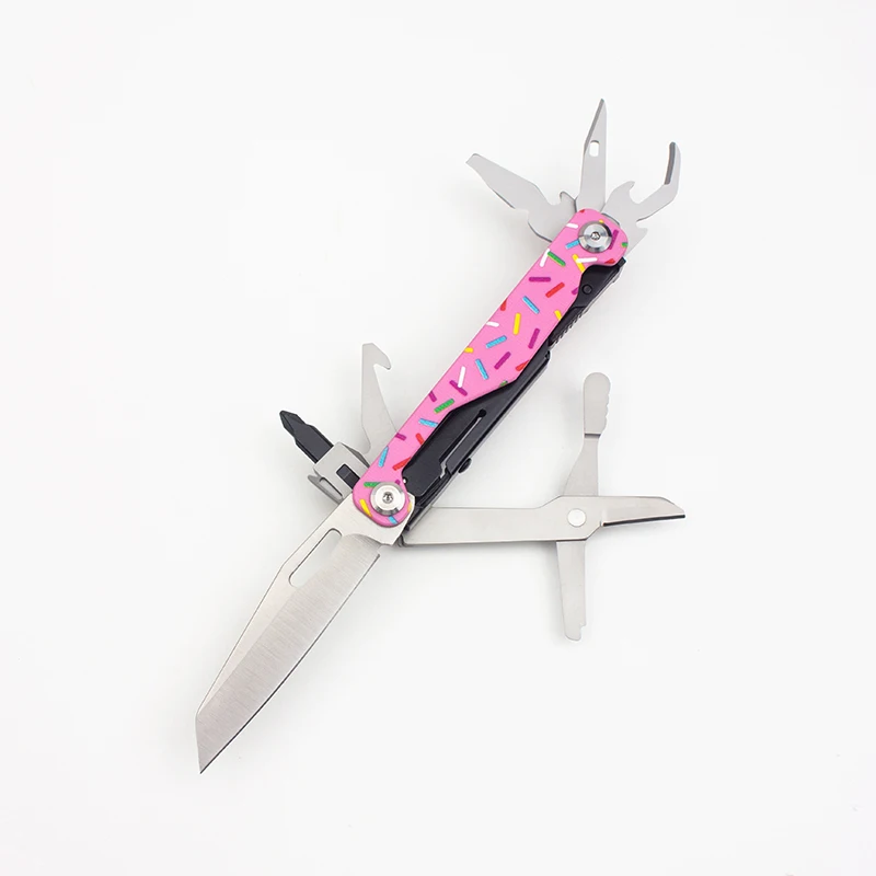 NEW BHBT 18 in 1 Folding Multitool Multi-functional Combination Tool Folding Scissors EDC Outdoor Equipment