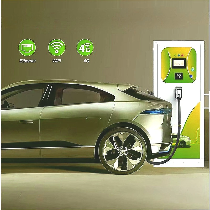 High Power Portable Charging Equipment DC Charging Station Public 15KW 30KW DC Charger Simple Touchscreen Operation Customized
